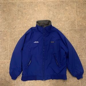 Mens lands end fleece jacket